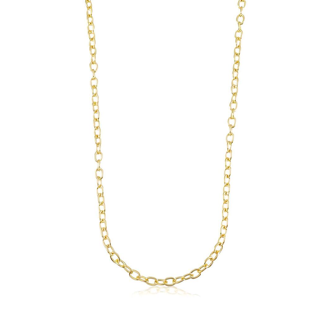 NEW SHEILA FAJL women's fina chain necklace in gold
